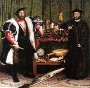 HOLBEIN, Hans the Younger Jean de Dinteville and Georges de Selve (`The Ambassadors') sf oil painting picture wholesale